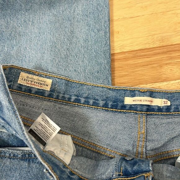 Levi's® Premium WEDGIE STRAIGHT FIT WOMEN'S JEANS Size 32 - Picture 6 of 7